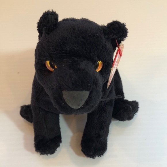 Ty Other - Ty Beanie Baby Midnight Black Panther retired collectible vintage 2000 EUC.